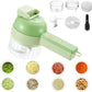 4 in 1 Portable Electric Vegetable Cutter Set