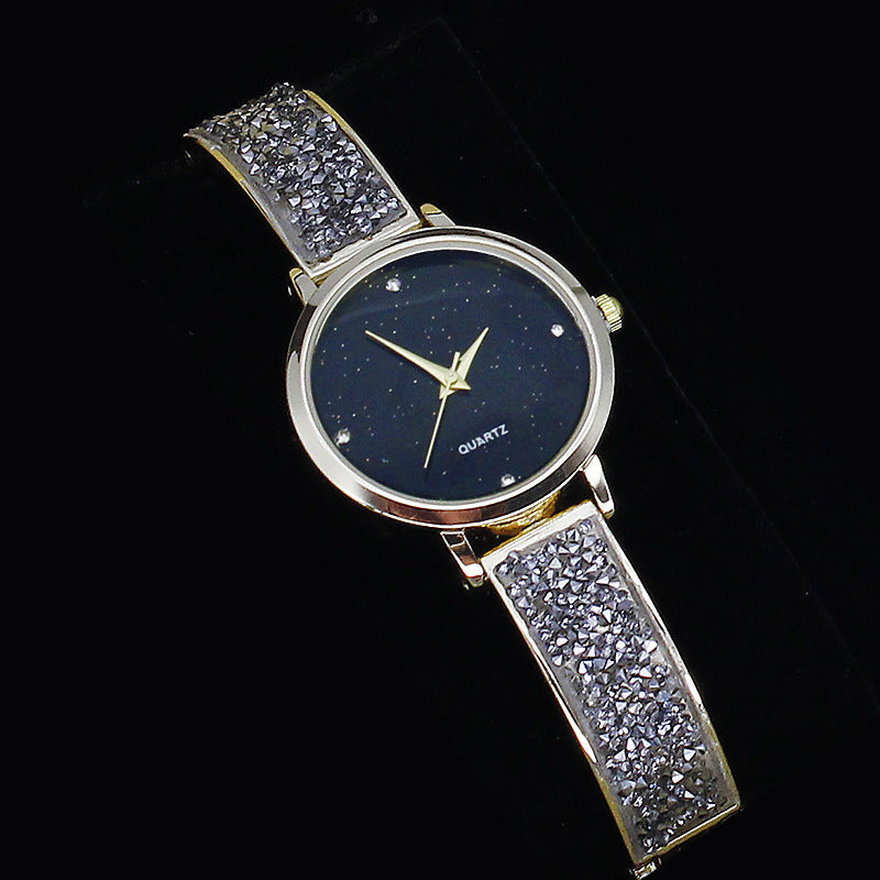 Elegant Women's Diamond Bracelet Watch