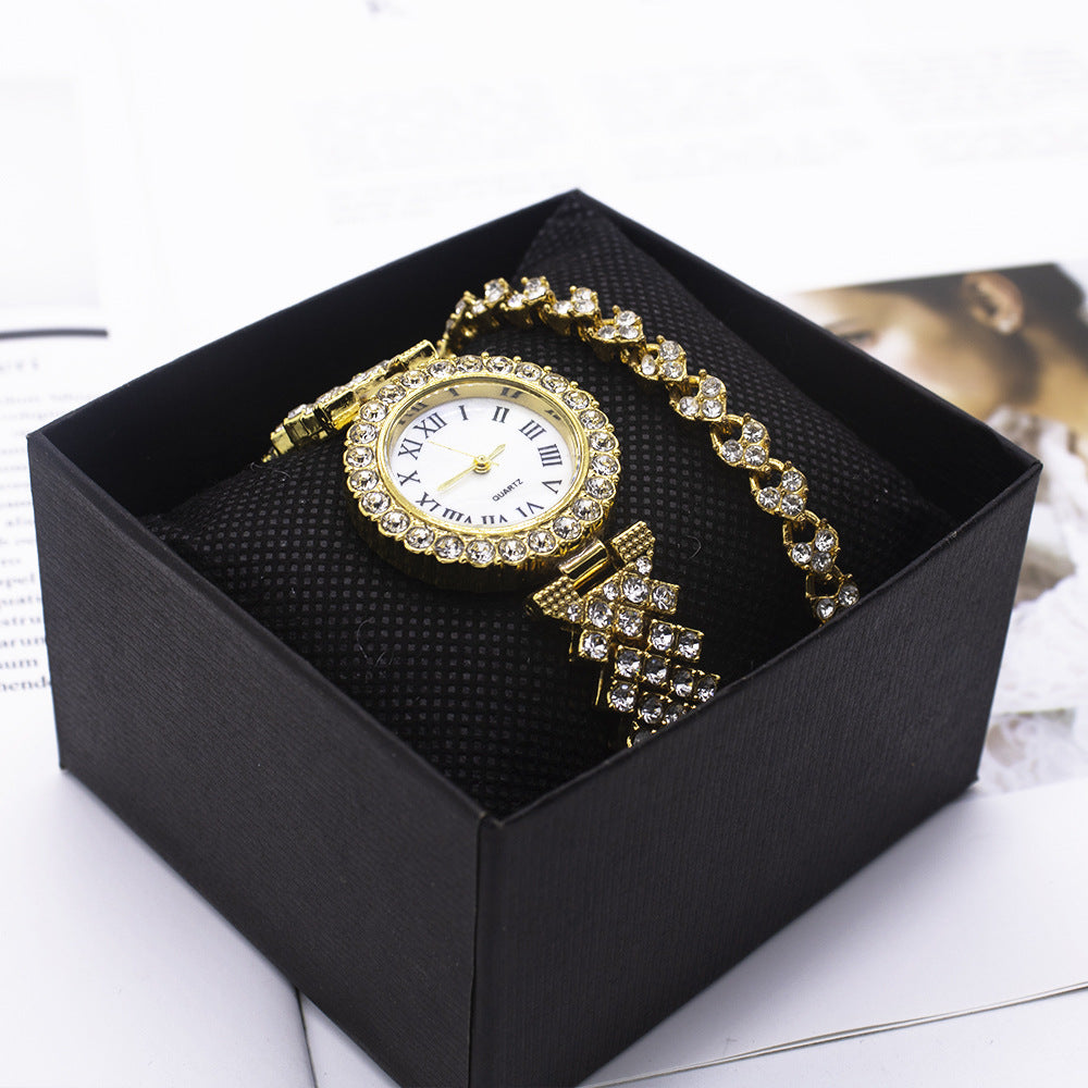 Elegant Women's Diamond Bracelet Watch